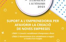 Cartell ajuts emprenedoria 2021