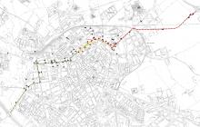 Plànol itinerari de l'etapa de la 58a Volta Ciclista a Tarragona a Reus