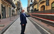 Inici obres al raval de Santa Anna
