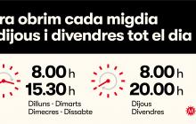 Nous horaris Mercat Central