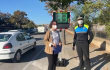 Radar pedagògic de velocitat