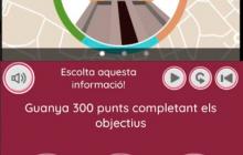 Capura de pantalla de l'app Rutes Reus sobe la Boca de la Mina