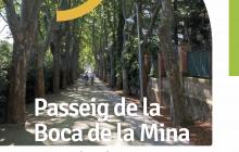 Cartell rutes i app Boca de la Mina