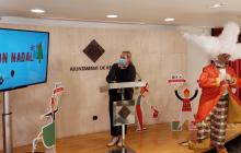 Montserrat Caelles presenta la campanya de Nadal 2021