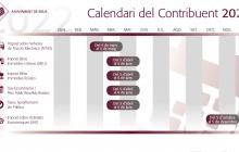 Calendari del contribuent 2022