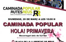 Cartella caminada popular Hola Primavera
