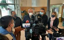 Roda de premsa de balanç de Convivències amb l'alcalde