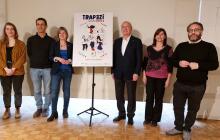 Foto de família presentació Trapezi 2022 a Reus