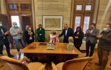 Visita institucional de la consellera de Drets Socials, Violant Cervera