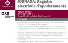 Jornada sobre el registre electrònic d'aporedaments