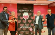 Foto de família presentació de la Reus Viu el Vi