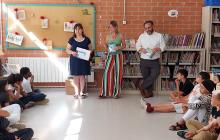 Presentació del quadern de debat familia a l'escola Mowgli