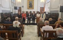 Recepció als participants de la trobada internacional de Reials Acadèmies de Ciències Econòmiques
