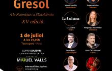 Cartell XV Premis Gaudí Gresol