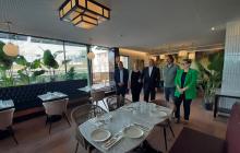 Visita al restaurant Terrassa Gaudí del Gaudí Centre