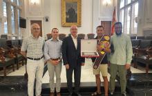 Recepció institucional a Mohamed Dahbi, campió del món de kickboxing