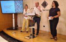 Roda de premsa de la licitació de la redacció dels projectes de transformació urbana i de nous equipaments de l’àrea del Carrilet