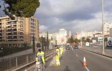 Obres carril bici avinguda de Tarragona