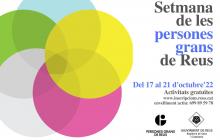 Cartell de la Setmana de les persones grans de Reus