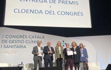 Congrés Gestió Clínica i Sanitària premi al Centre MQ