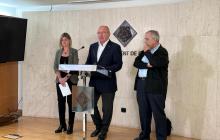 Roda de premsa conveni rehabilitació centre catòlic