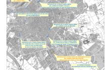 Plànol intervencions Aigües de Reus 1T 2023