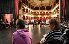 Reunió Apropa Cultura al Teatre Bartrina