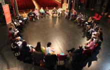 Reunió Apropa Cultura al Teatre Bartrina