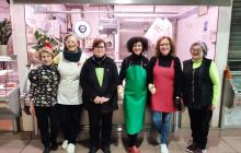 Pradistes del mercats que han col·laborat en la campanya Banc dels Aliments