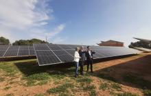 Visita planta solar Depuradora d'Aigües de Reus