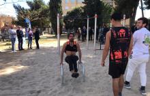 Inauguració parc de cal·listènia parc Mas Carandell