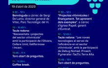 Cartell primera jornada Hub Foodtech & Nutrition