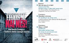 Cartell projecte de recerca sobre els deportats reusencs als camps nazis