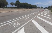 Carril bici de l'avinguda de Bellissens