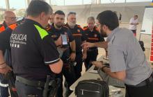 Guàrdia Urbana i Voluntaris de Protecció Civil, al dispositiu d’emergències per les inundacions a les Terres de l'Ebre