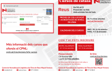 Dícptic nous cursos de català a Reus