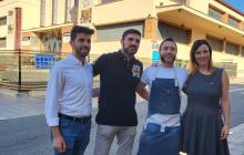 Roda de premsa de l'inici de les obres del nou accés del Mercat Central