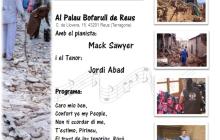 Cartell del concert benèfic per les víctimes del terratrèmol del Marroc