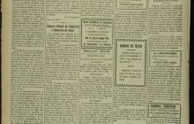 Pàgina del Diario de Reus, de 10 d'abril de 1923, on està anunciat el naixement d'Amorós