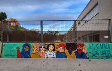 Mural a l'Escola Teresa Miquel CNL Xalem