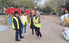 Obres de millora del parc Juli Garola
