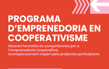 Cartell programa emprenedoria cooperativisme