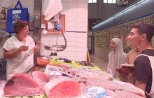 Visita alumnes del CNL al Mercat Central
