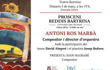 Cartell Prosceni Reddis Bartrina Antoni Ros Marbà