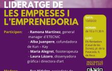Cartell taula rodona 8M emprenedoria