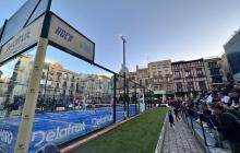 Inauguració de la pista de pàdel del Mercadal.