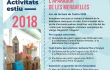 Cartell joc de lectura d'estiu
