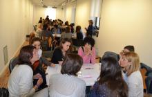 Imatge de la jornada de treball de la Regidoria de Benestar Social al Centre de la Imatge Mas Iglesias