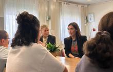 Visita de l'alcaldessa al barri de La Mineta