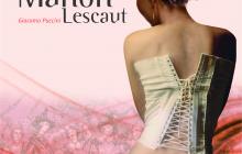 Cartell de l'òpera Manon Lescaut que es representa el 28 de febrer de 2017 al Teatre Fortuny de Reus